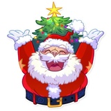 Ho Ho Ho WhatsApp Sticker #5
