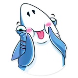 Its Shark WhatsApp Sticker #12
