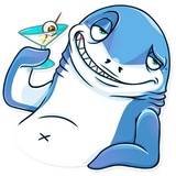 Its Shark WhatsApp Sticker #14