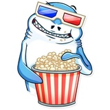 Its Shark WhatsApp Sticker #16