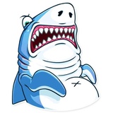 Its Shark WhatsApp Sticker #17
