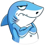 Its Shark WhatsApp Sticker #20
