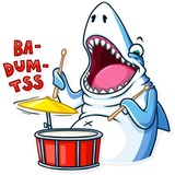 Its Shark WhatsApp Sticker #25