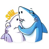 Its Shark WhatsApp Sticker #27