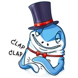 Its Shark WhatsApp Sticker #28