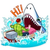 Its Shark WhatsApp Sticker #5