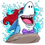 Its Shark WhatsApp Sticker #8