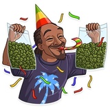Snoop Dogg WhatsApp Sticker #14