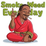Snoop Dogg WhatsApp Sticker #17