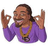 Snoop Dogg WhatsApp Sticker #21