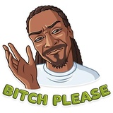 Snoop Dogg WhatsApp Sticker #22