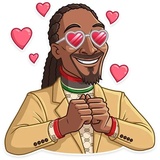 Snoop Dogg WhatsApp Sticker #23