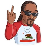 Snoop Dogg WhatsApp Sticker #24