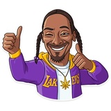 Snoop Dogg WhatsApp Sticker #3