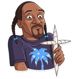 Snoop Dogg WhatsApp Sticker #4