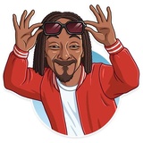 Snoop Dogg WhatsApp Sticker #6