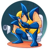 Wolverine WhatsApp Sticker #12