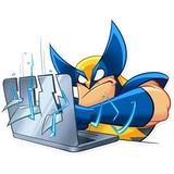 Wolverine WhatsApp Sticker #17