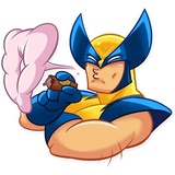 Wolverine WhatsApp Sticker #2
