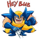 Wolverine WhatsApp Sticker #22