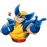 Wolverine WhatsApp Sticker #25