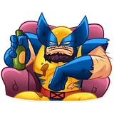 Wolverine WhatsApp Sticker #4