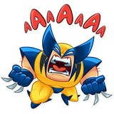 Wolverine WhatsApp Sticker #5