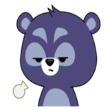 Mr. Cool Bear WhatsApp Sticker #10