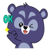 Mr. Cool Bear WhatsApp Sticker #12