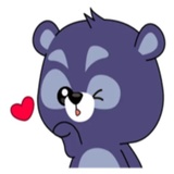Mr. Cool Bear WhatsApp Sticker #14