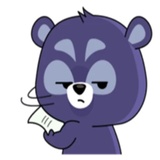 Mr. Cool Bear WhatsApp Sticker #15