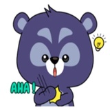 Mr. Cool Bear WhatsApp Sticker #16