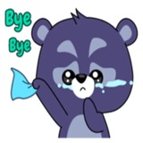 Mr. Cool Bear WhatsApp Sticker #18