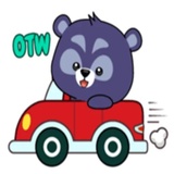 Mr. Cool Bear WhatsApp Sticker #24