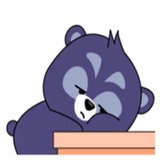 Mr. Cool Bear WhatsApp Sticker #3