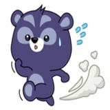 Mr. Cool Bear WhatsApp Sticker #4