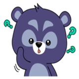 Mr. Cool Bear WhatsApp Sticker #6
