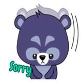 Mr. Cool Bear WhatsApp Sticker #8