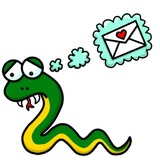 Mr. Snake WhatsApp Sticker #12