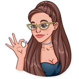 Ariana Grande WhatsApp Sticker #10