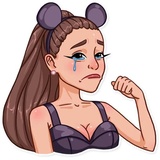 Ariana Grande WhatsApp Sticker #14