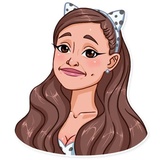 Ariana Grande WhatsApp Sticker #16