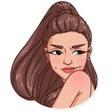 Ariana Grande WhatsApp Sticker #20