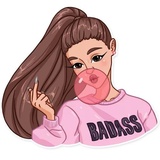 Ariana Grande WhatsApp Sticker #21