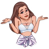 Ariana Grande WhatsApp Sticker #22