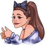 Ariana Grande WhatsApp Sticker #3