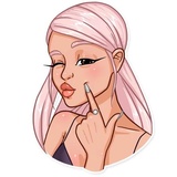 Ariana Grande WhatsApp Sticker #9