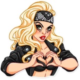 Lady Gaga WhatsApp Sticker #18