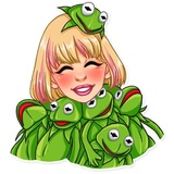 Lady Gaga WhatsApp Sticker #21