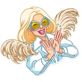 Lady Gaga WhatsApp Sticker #25